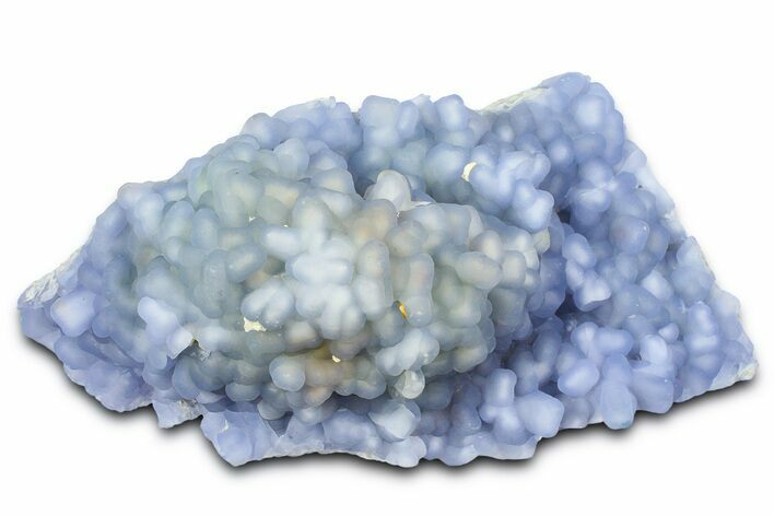 Botryoidal Blue Chalcedony After Anhydrite - Peru #372702